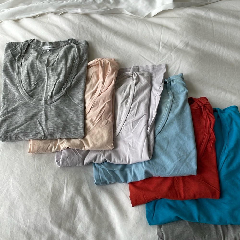 James Perse bundle of tees - all size 1 - Picture 1 of 10
